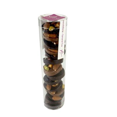 Mendiants chocolat lait et noir 180g