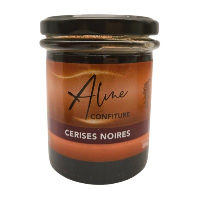 Confiture de cerises noires