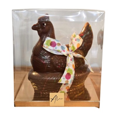 Poule chocolat lait 300G