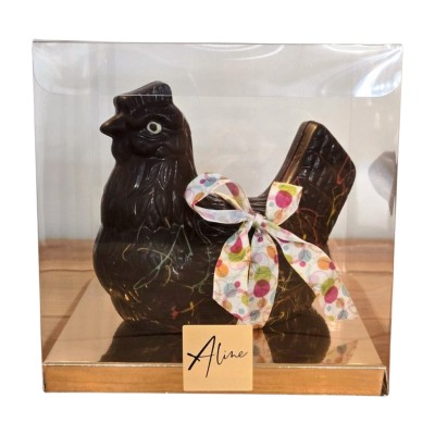 Poule chocolat noir 175G