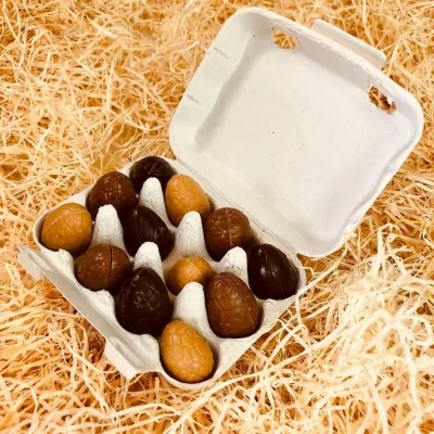 Boite œufs pralinés - 140g